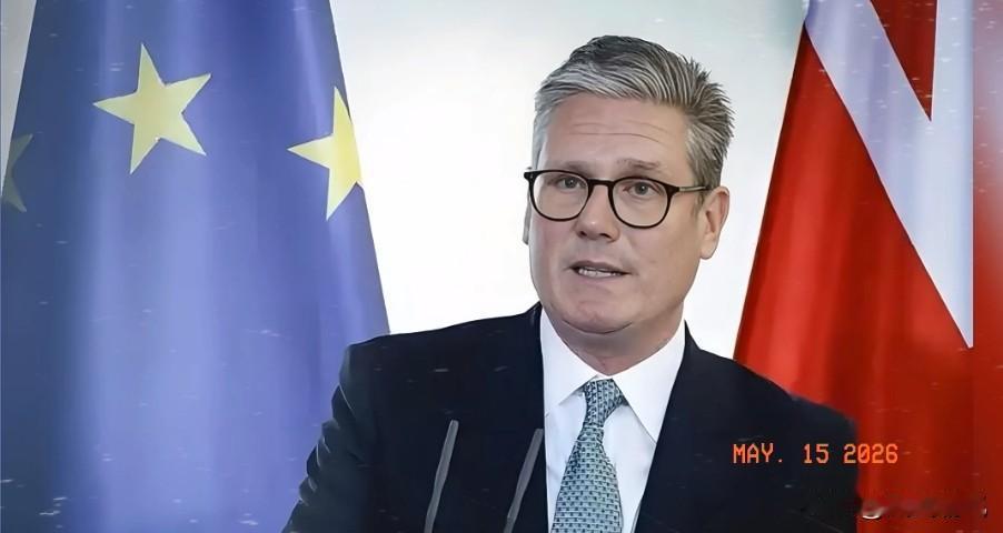 简直就是强盗！当地时间5月11日，英国首相斯塔默当着全球媒体的面，扔出一颗重磅炸