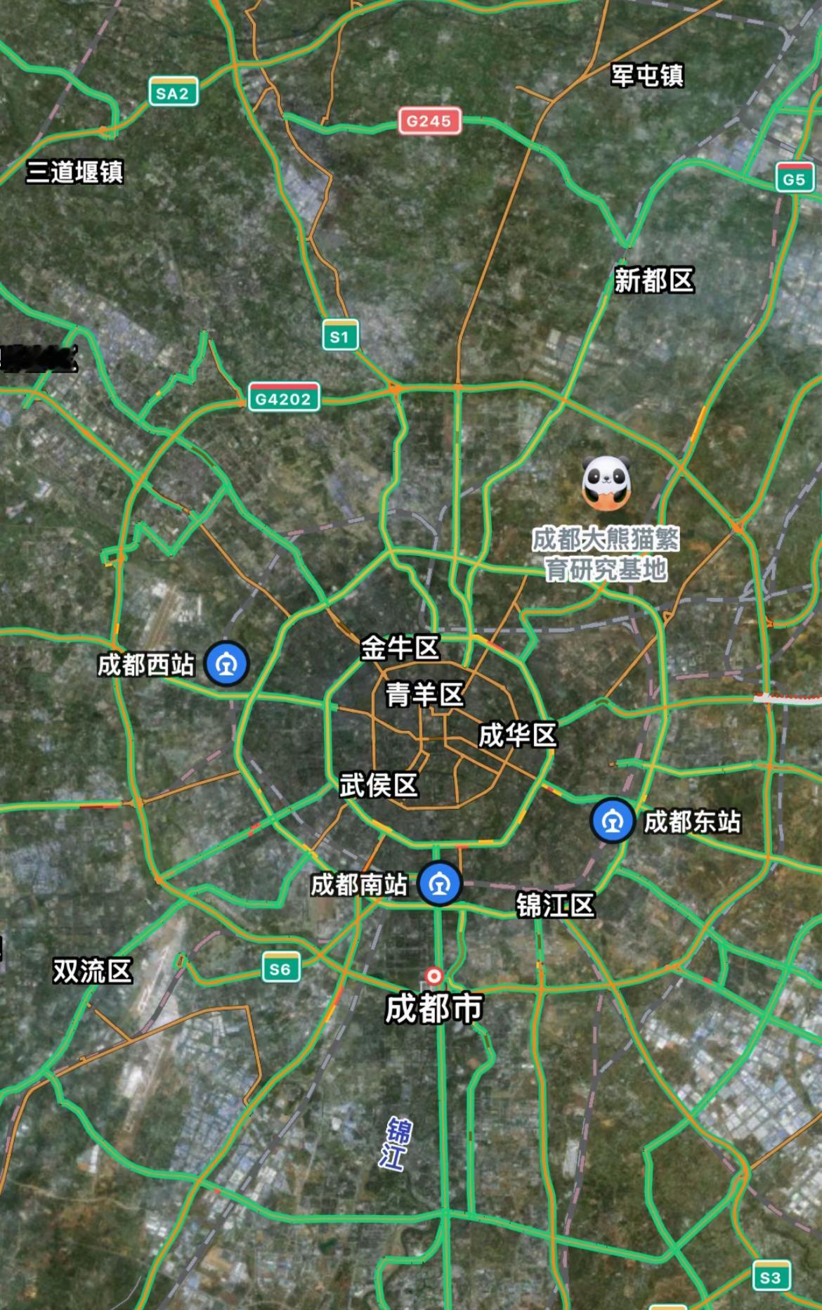 成都这个地图形状有点说法的。[思考] ​​​