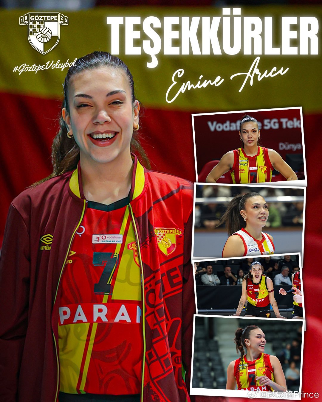 排球 👇26-27赛季将重组的土超俱乐部格兹特佩，正在官宣离队成员。与球队分道