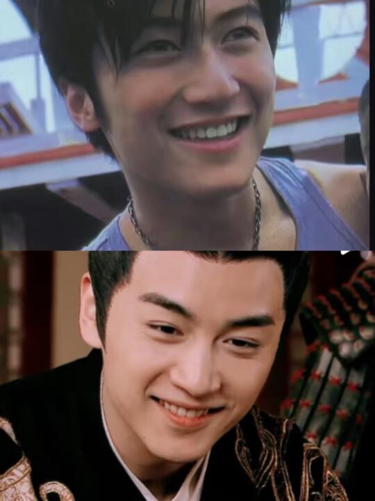 陈晓笑起来像谢霆锋😊