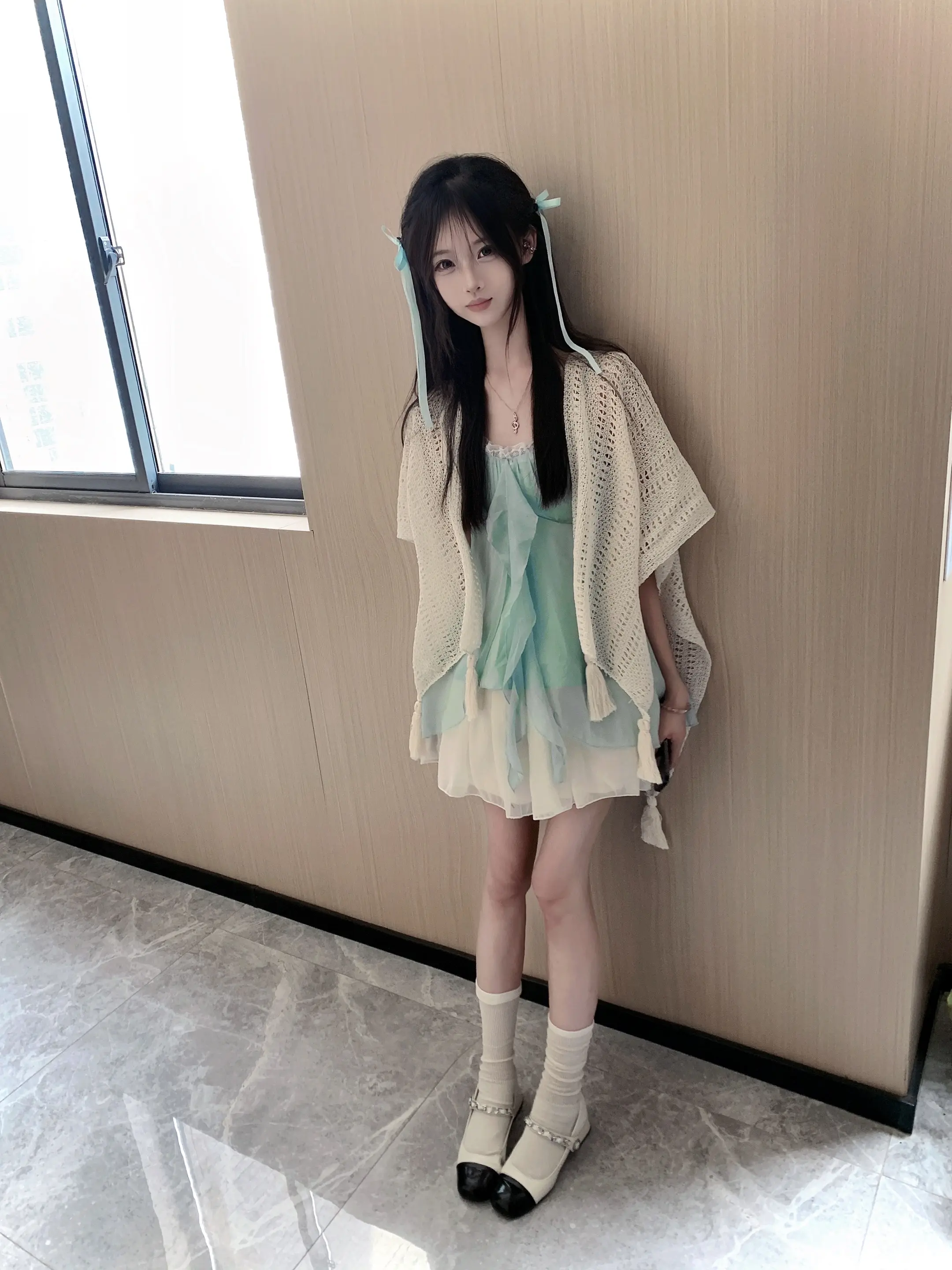 没必要很美 会穿就行了。