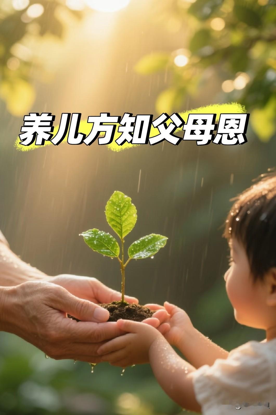 不管你有多么爱自己的子女，不遗余力地供他们上大学，千辛万苦地把他们抚养成人，自己