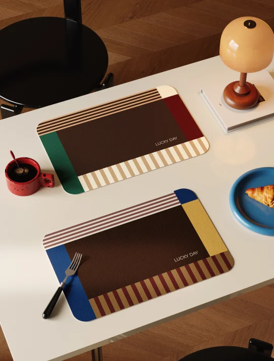 中古彩好chic🍴一眼爱上的包豪斯餐垫