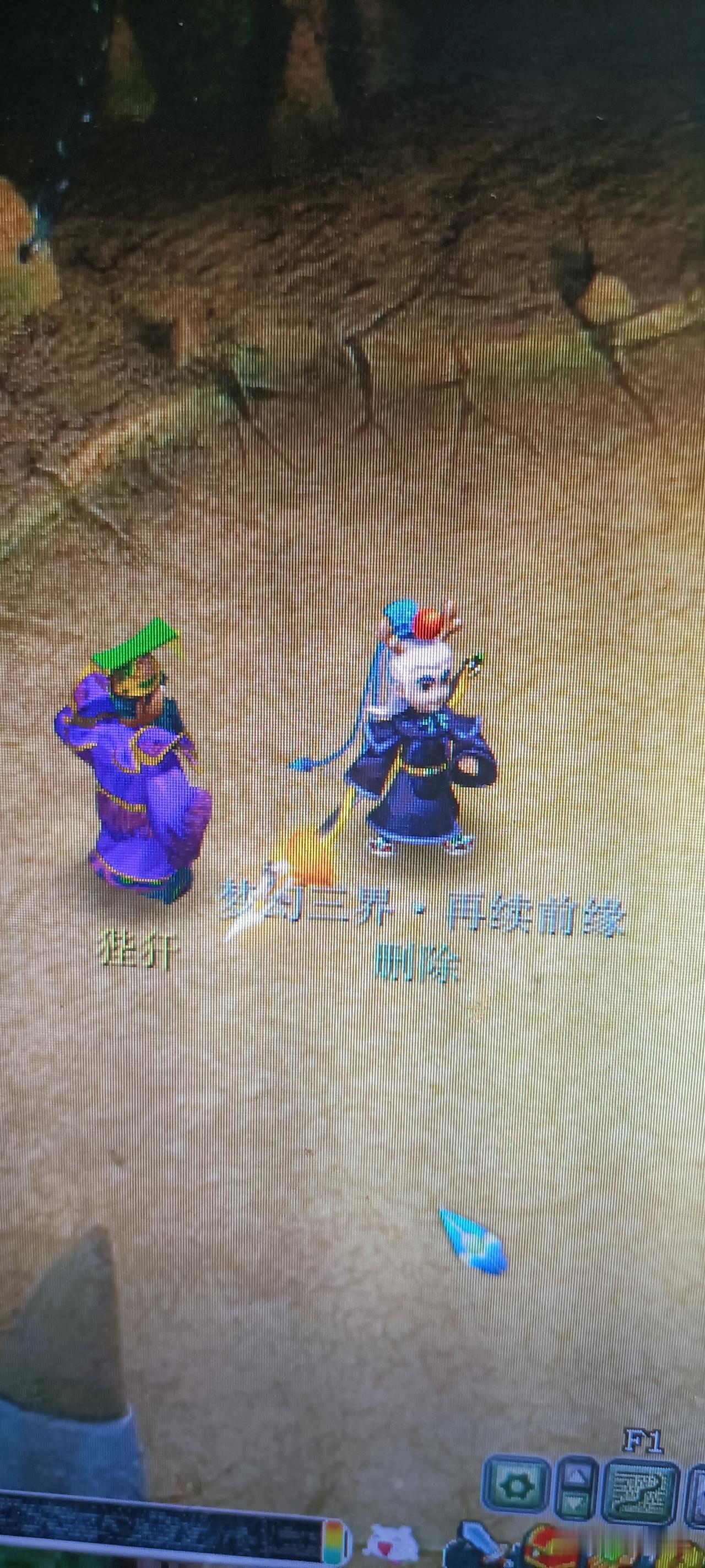 很久没有玩过梦幻，那天是难得上号做了两个师门，结果他妈就被烤火了，要做400个任