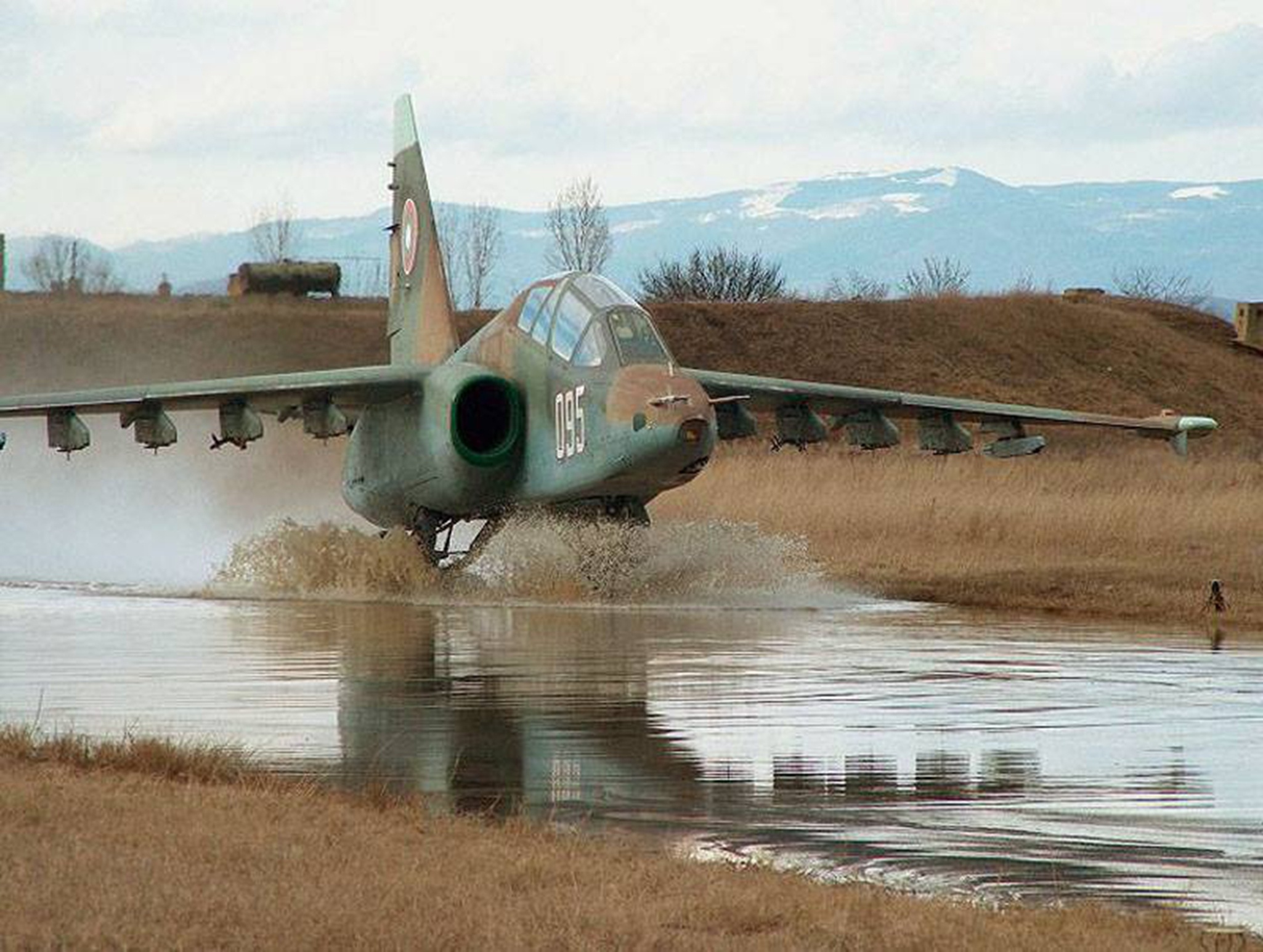 分享圖片：蘇聯蘇霍伊Su-25UB“蛙足”攻擊教練機 ​​​