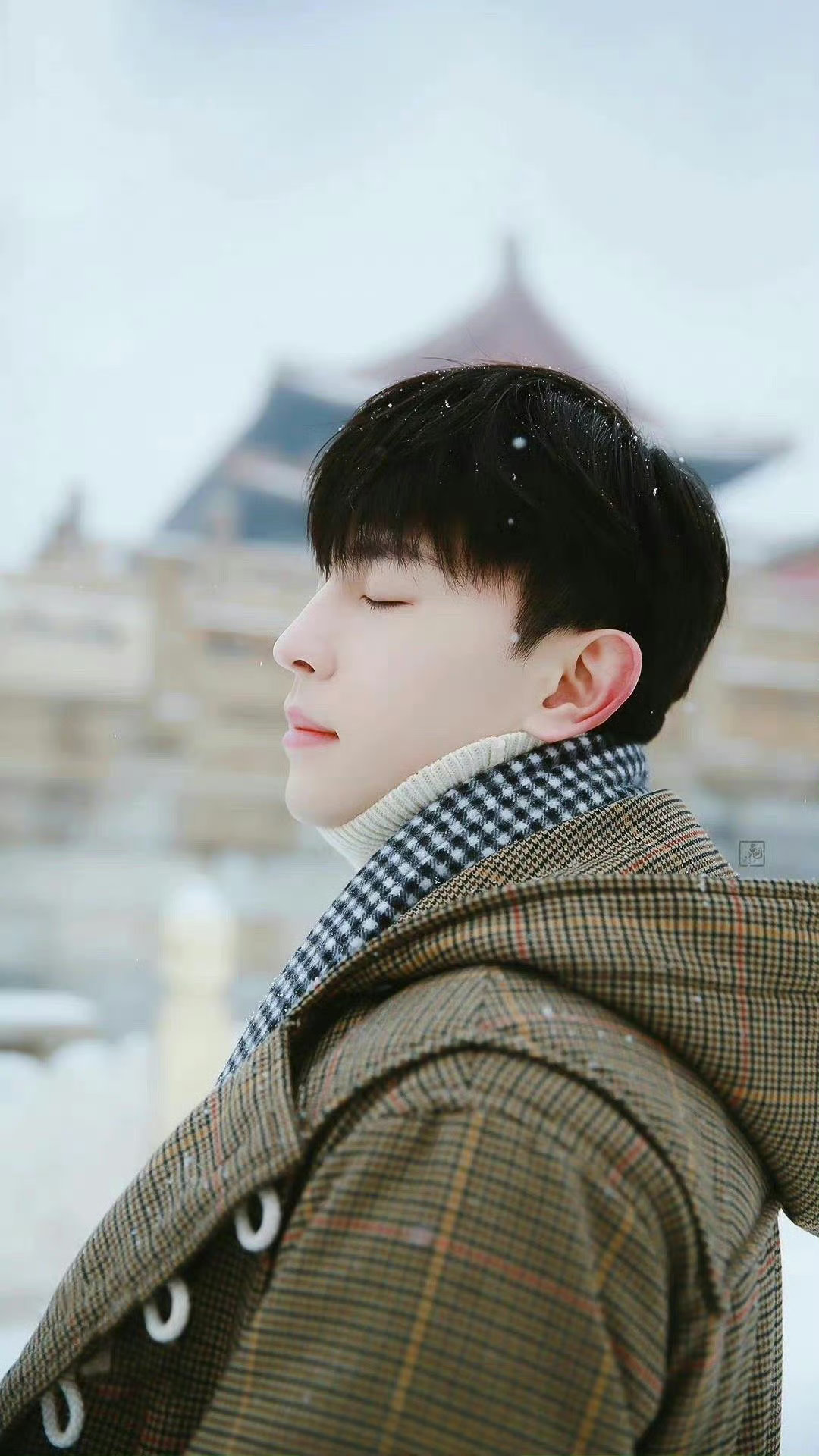 邓伦 故宫成了紫禁城而我却只能遥望…… ​​​