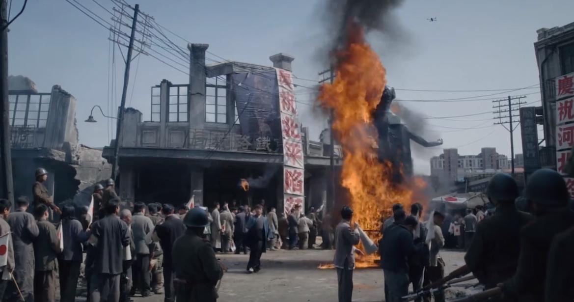 《战争和人》 不是因为它场面多大，也不是因为哪个演员的脸有多好看。是那个画面——