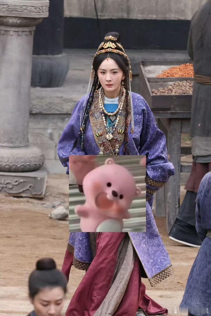 杨幂冯湮儿异域风杨幂异域风look杨幂异域风look，不错不错，