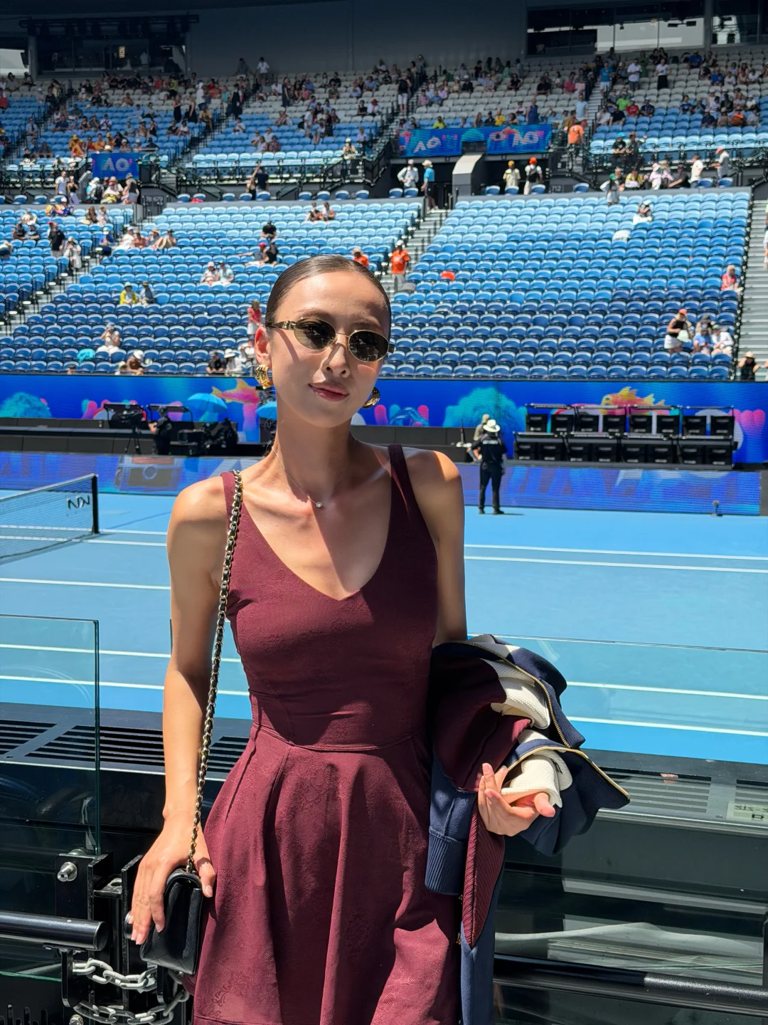 澳网观赛两天收获健康小麦皮🌾