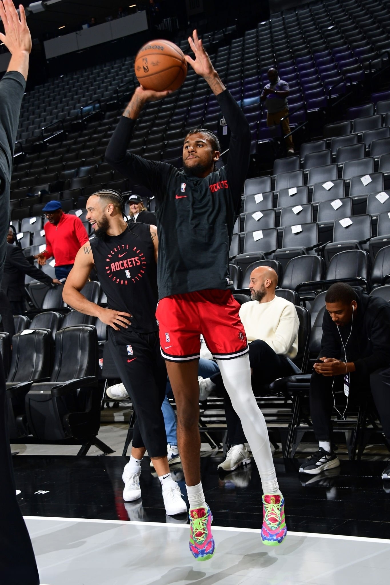 SNEAKERS ON COURT  Jalen Green👀📷: Adam