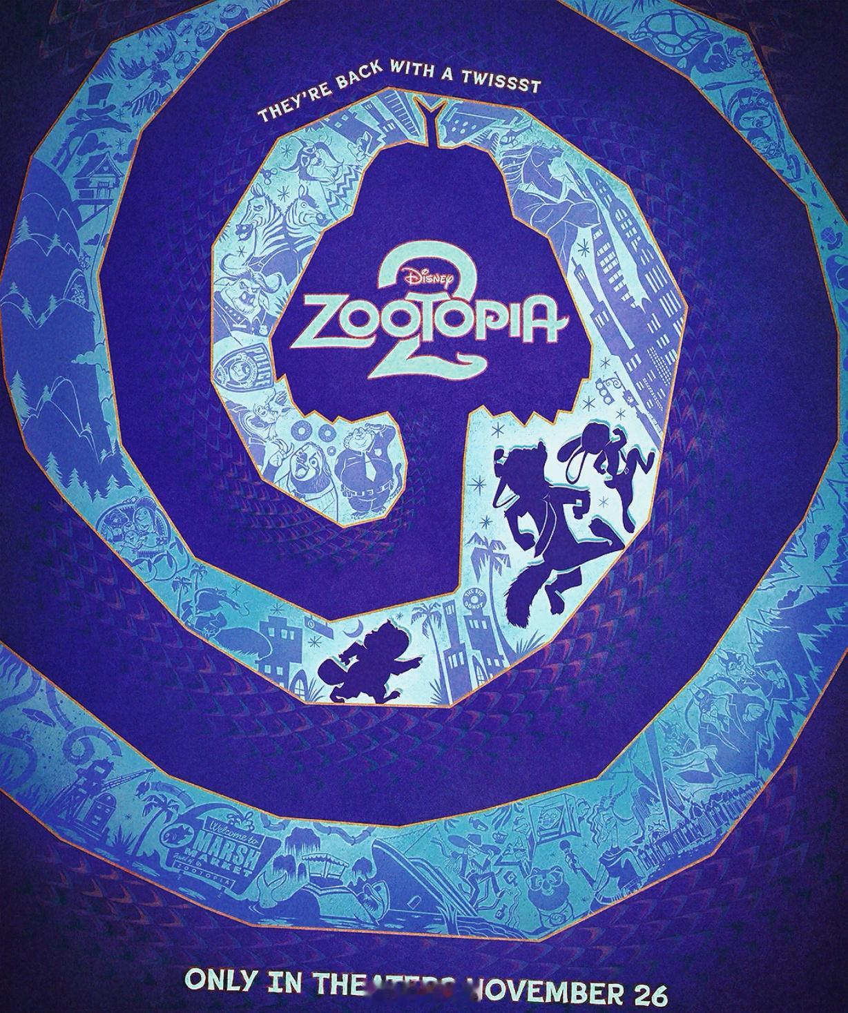 电影疯狂动物城2内地影史票房最高外片压力给到“复联5”这边哦——恭喜【疯狂动物城