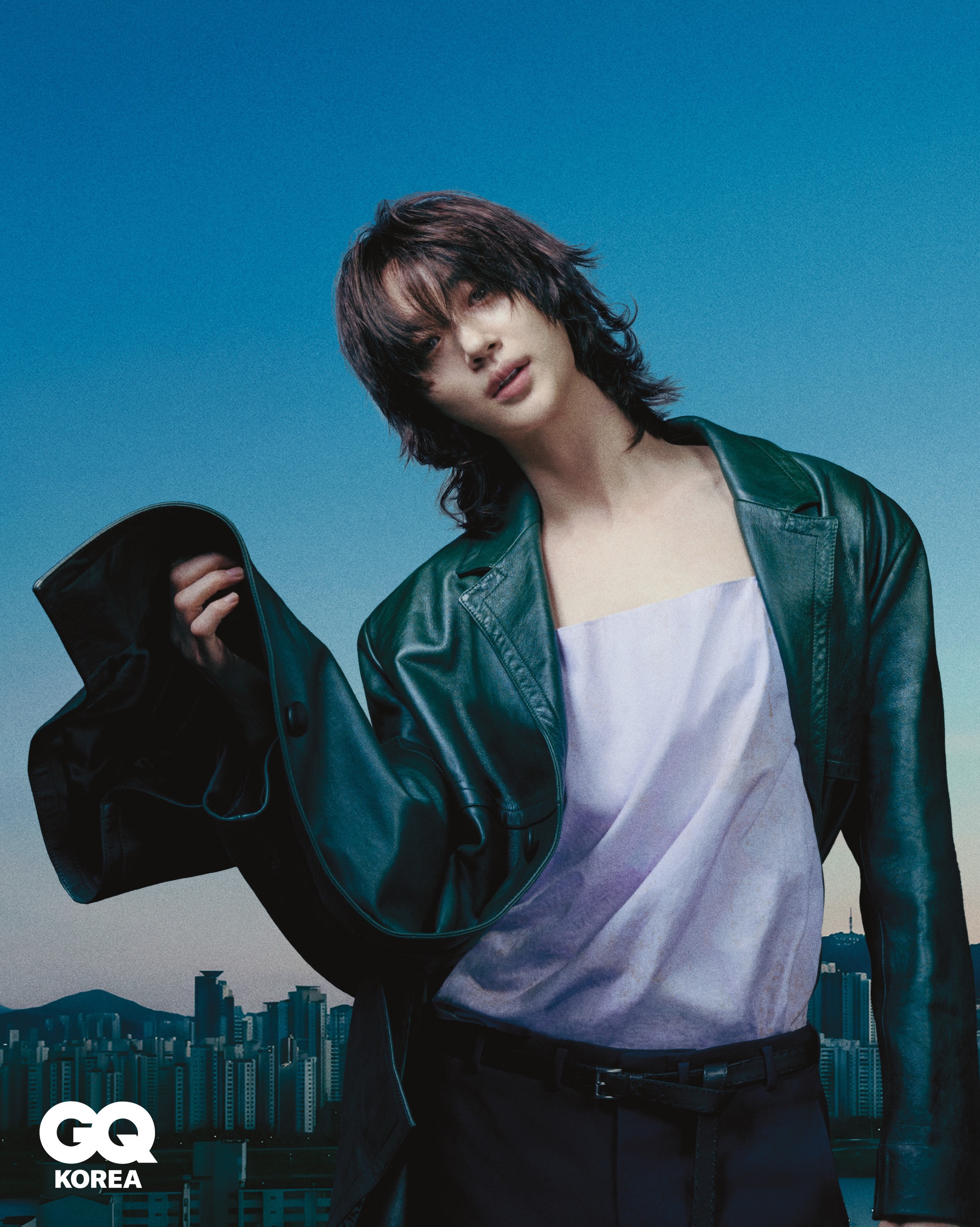 边佑锡 🩵 向全世界安利边佑锡GQ Korea更新IG：编辑坦言自己没能看完他