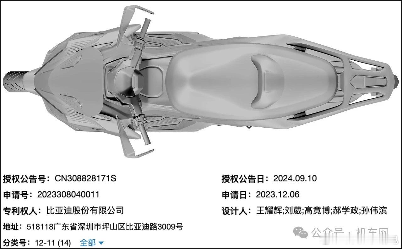 啊？[傻眼]比亚迪也要造摩托车了吗？ ​​​