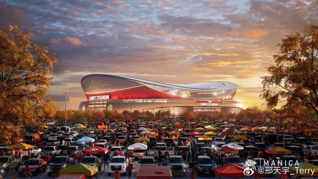 堪萨斯城酋长发布新球场效果图预计2031年投入使用NFL