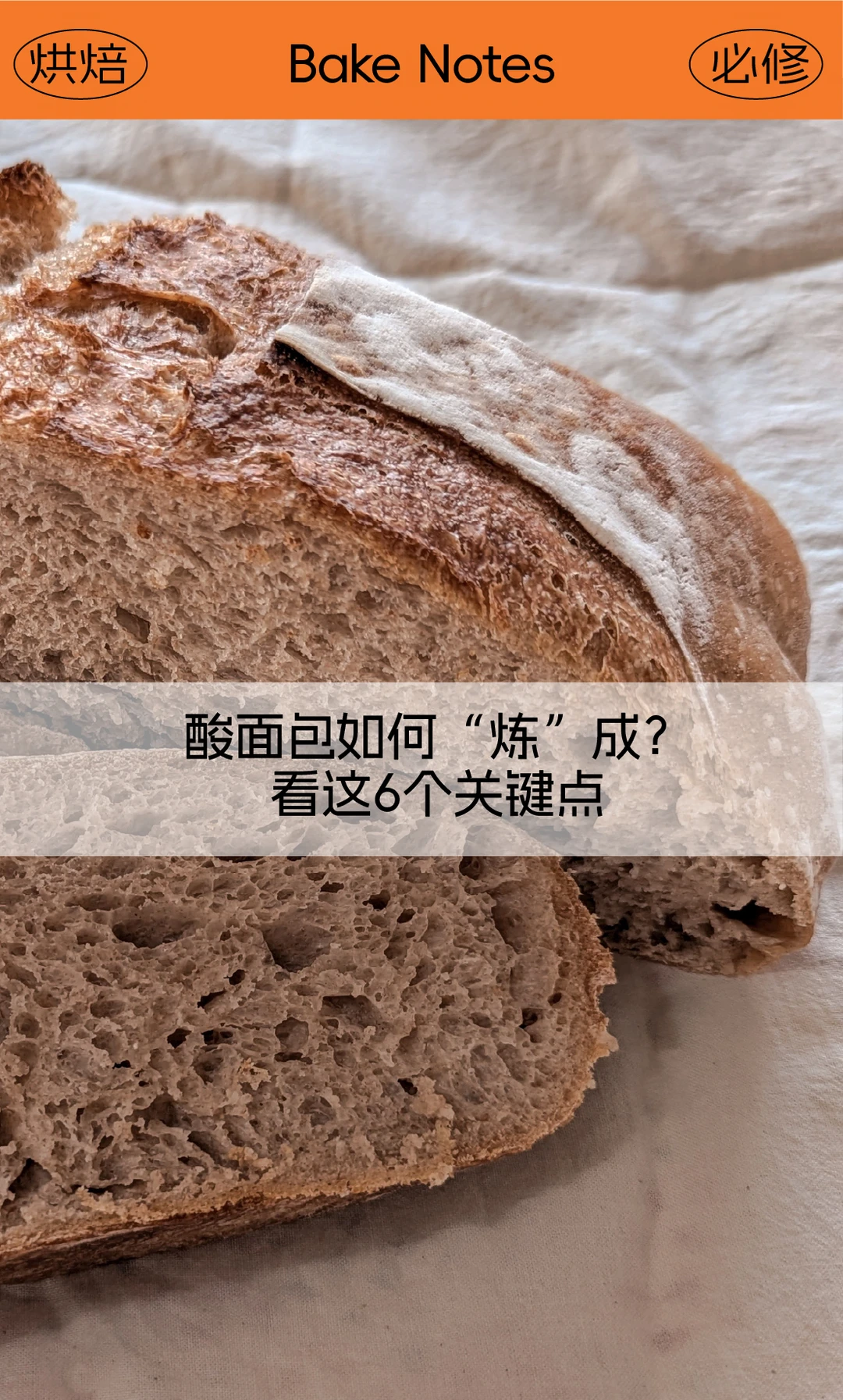 试试这样，在家就能烤出“野性”酸面包