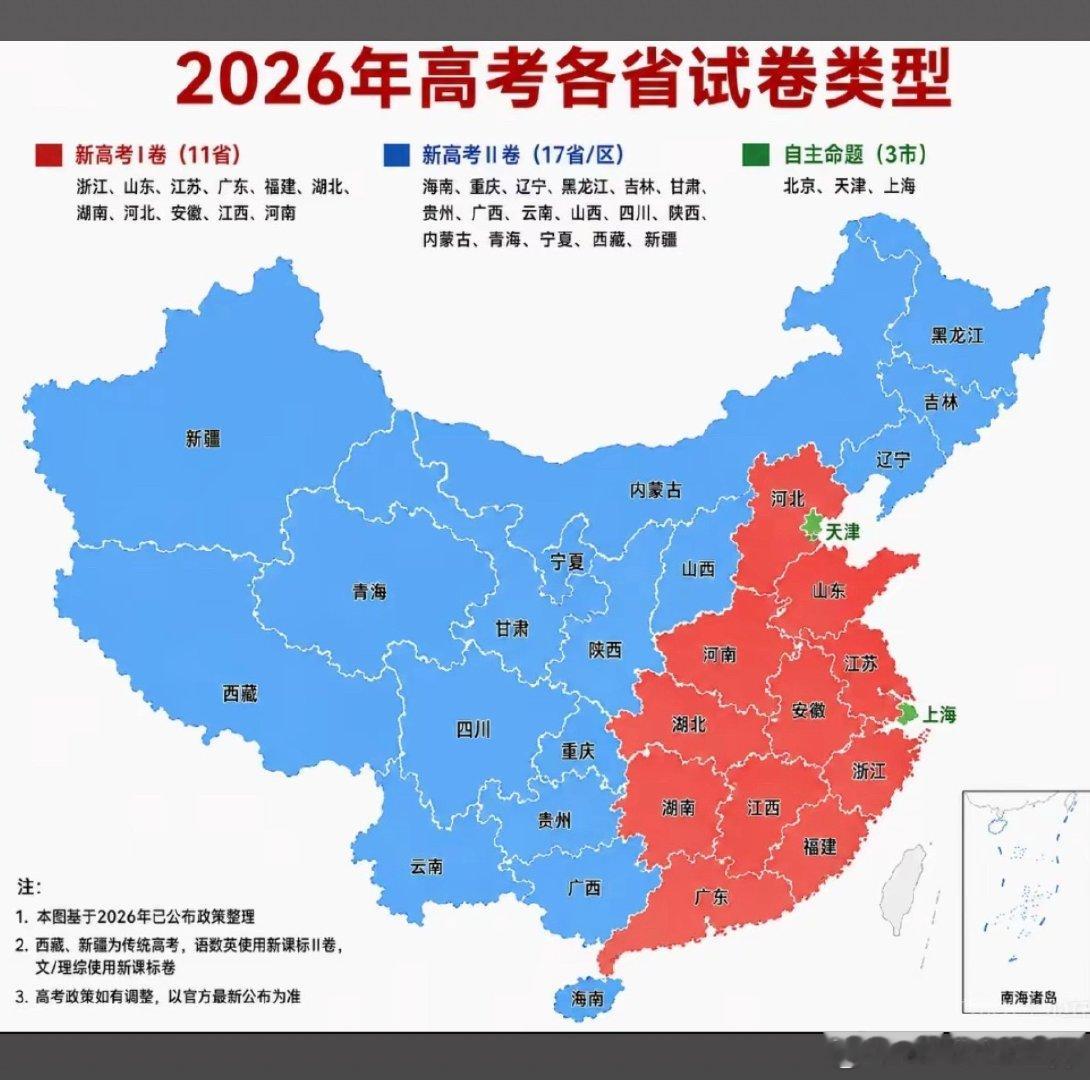 2026各地高考作文2026年6月7日，全国高考语文科目结束后，备受瞩目的各地作