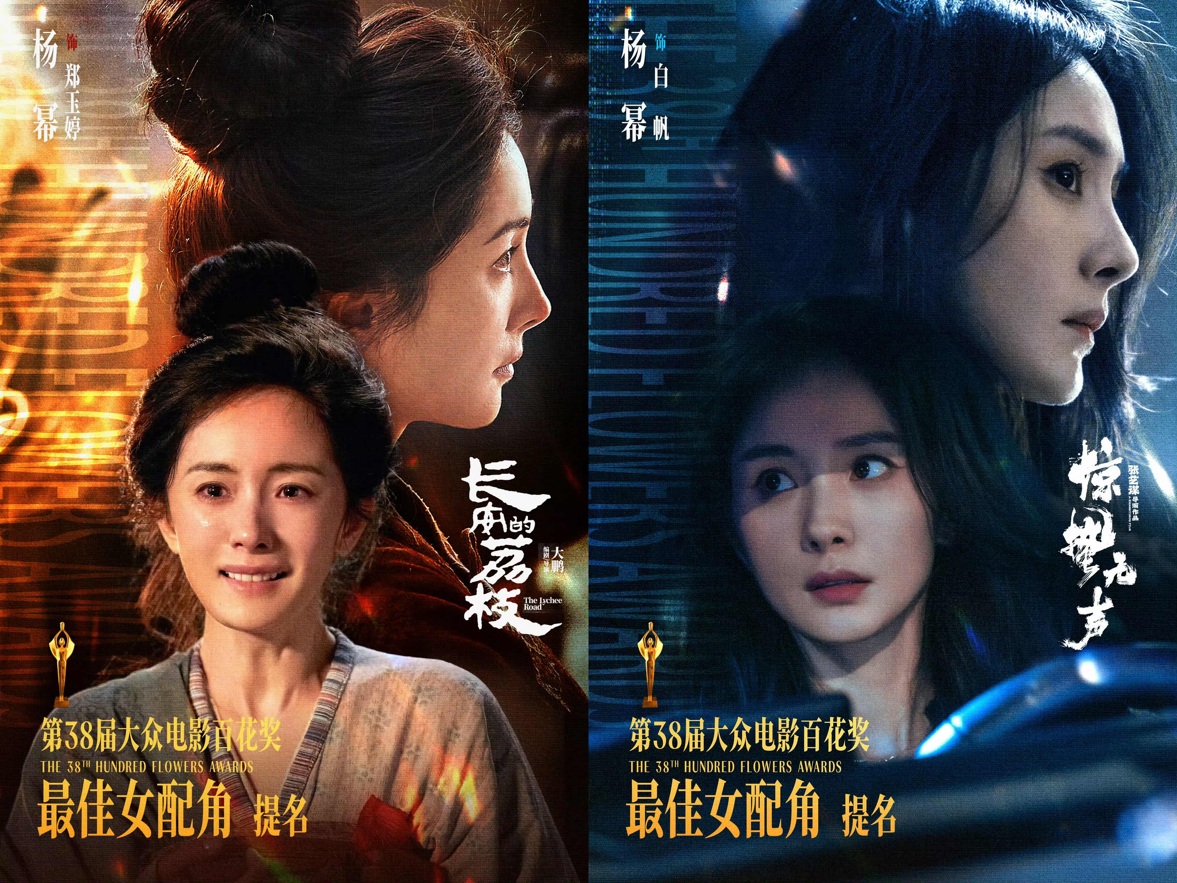 杨幂百花奖24票 只知道杨幂双角色提名，本届唯一大热门演员。大众电影百花奖设立的