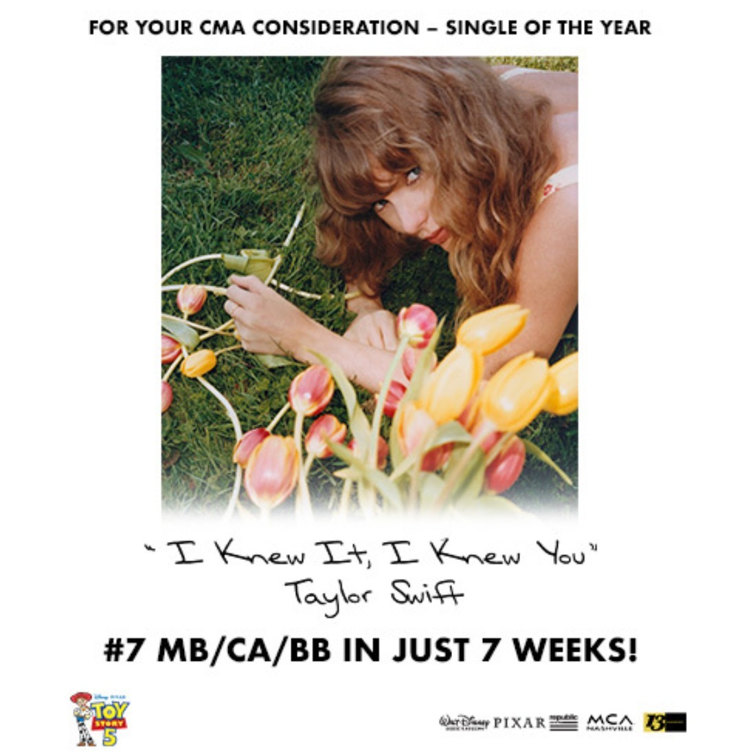 【News】I Knew It,I Knew You - CMA Single 