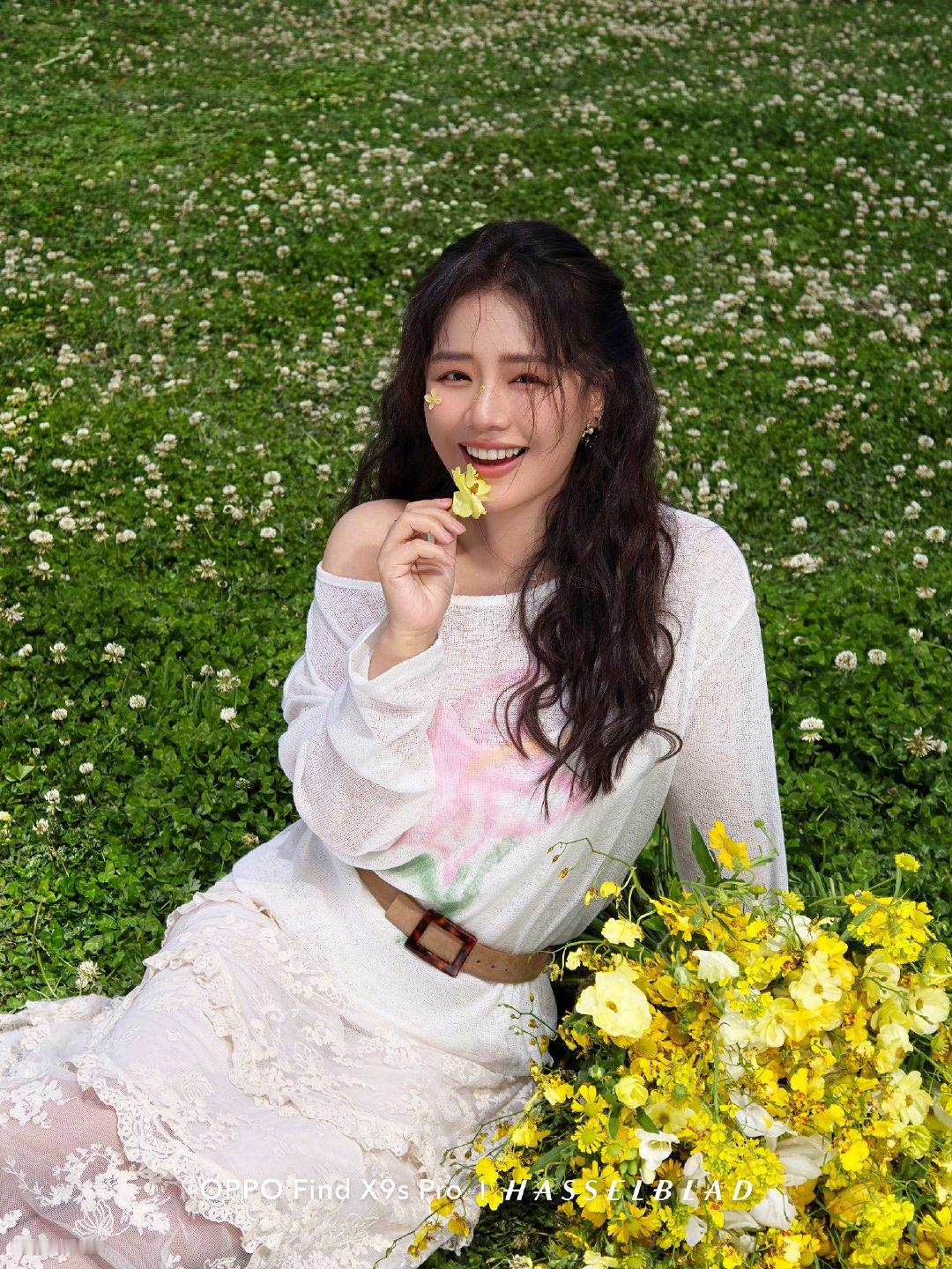 五一出游必带OPPOFindX9sPro 跟着女明星解锁春日打卡圣地！粉白花海里