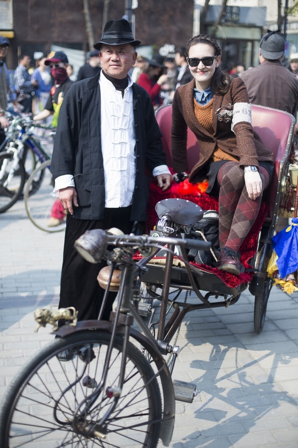 2013，北京，首届复古骑行大会 
