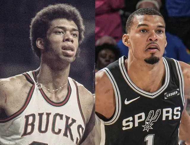 超越贾巴尔，文班亚马成为NBA季后赛历史最年轻40+20先生nba篮球 北京时间