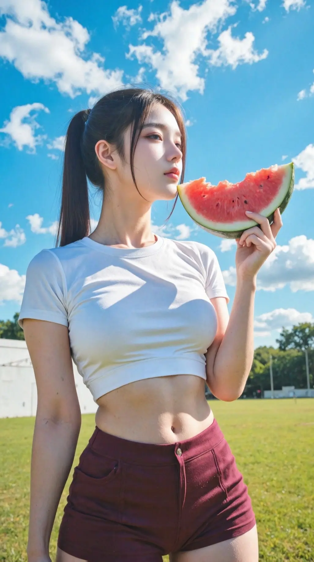 夏天与西瓜更配哦。