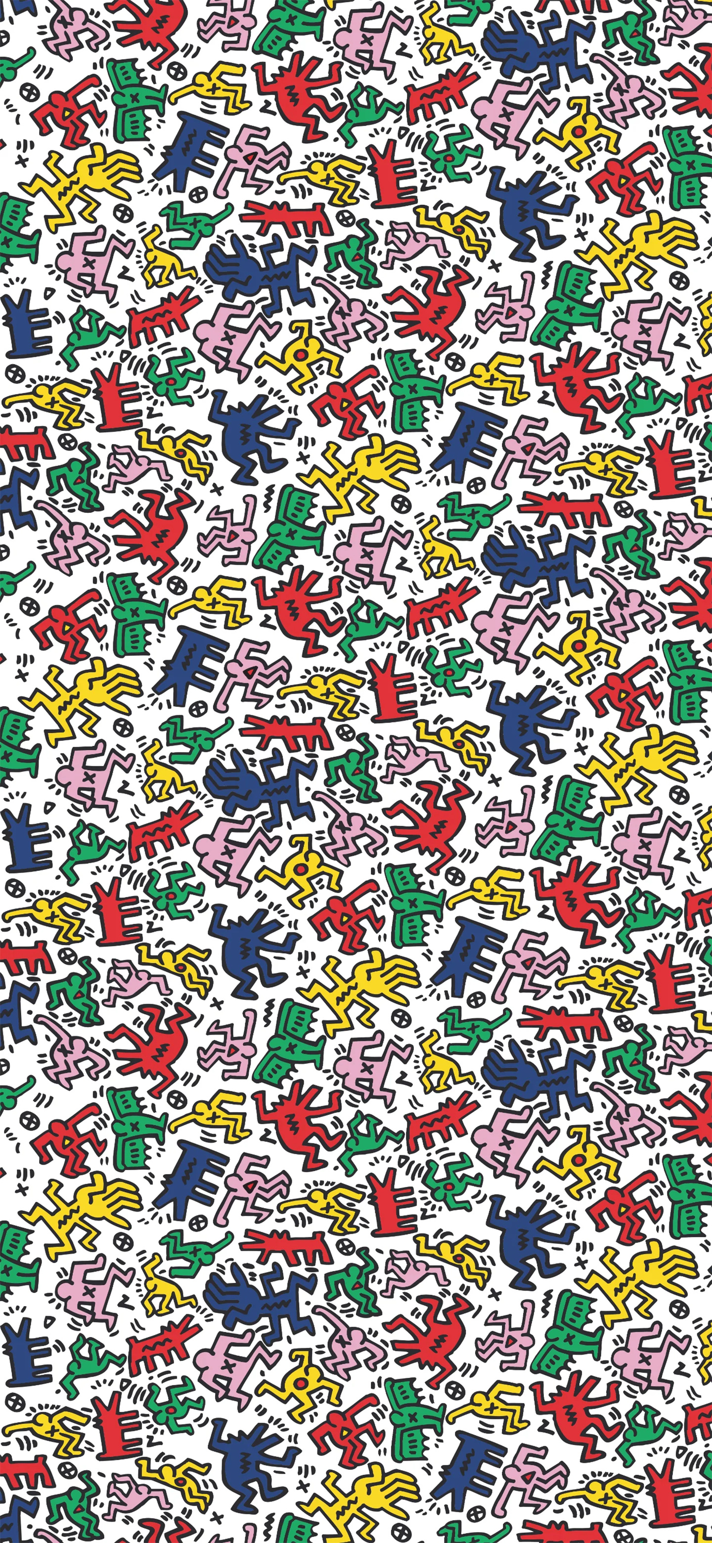 抽象的涂鸦艺术～via. Keith Haring 