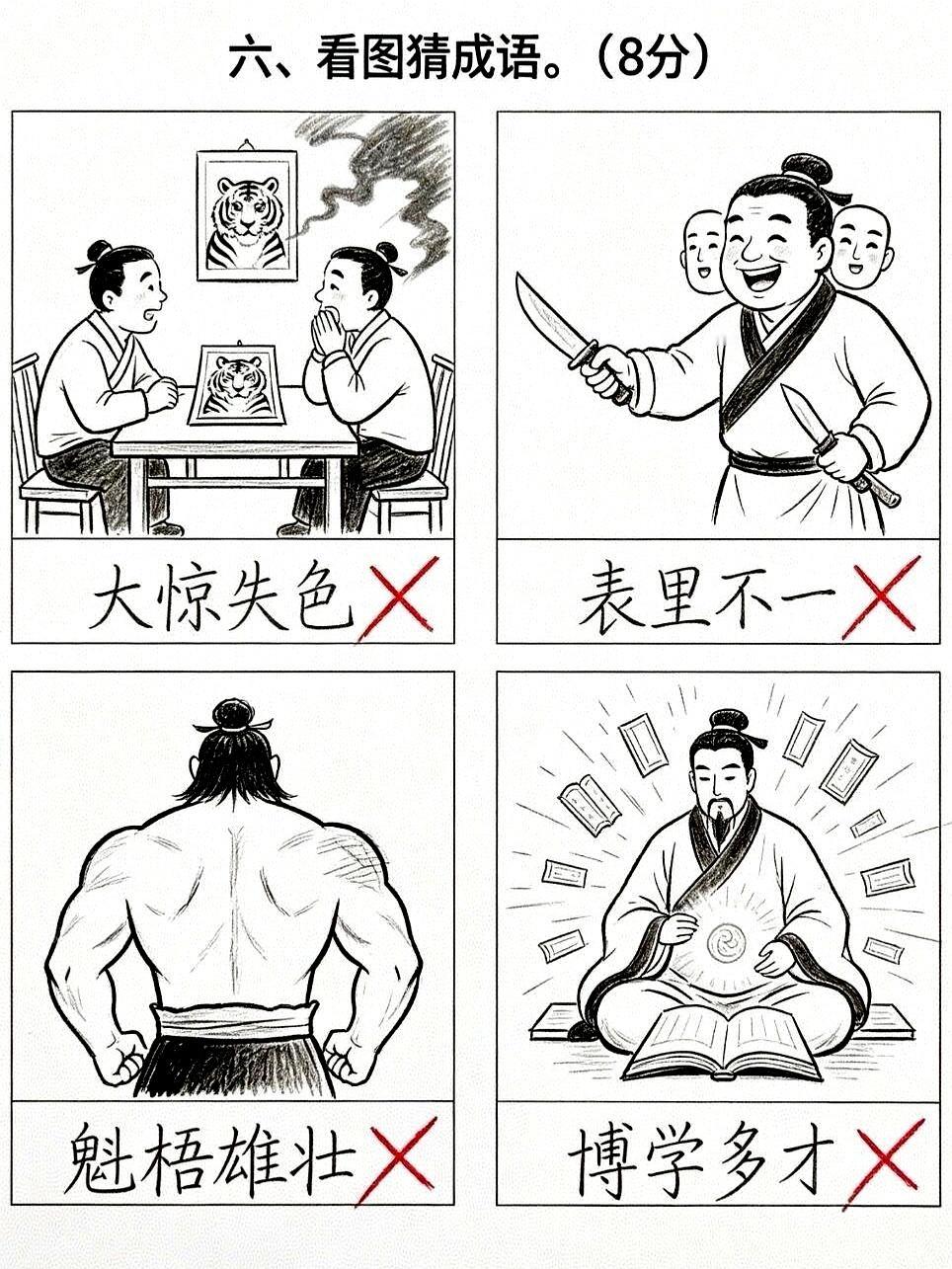 就这么个表情小猜谜，我居然只猜对一个，彻底把自己整到捂脸。
看着简单，真上手就卡