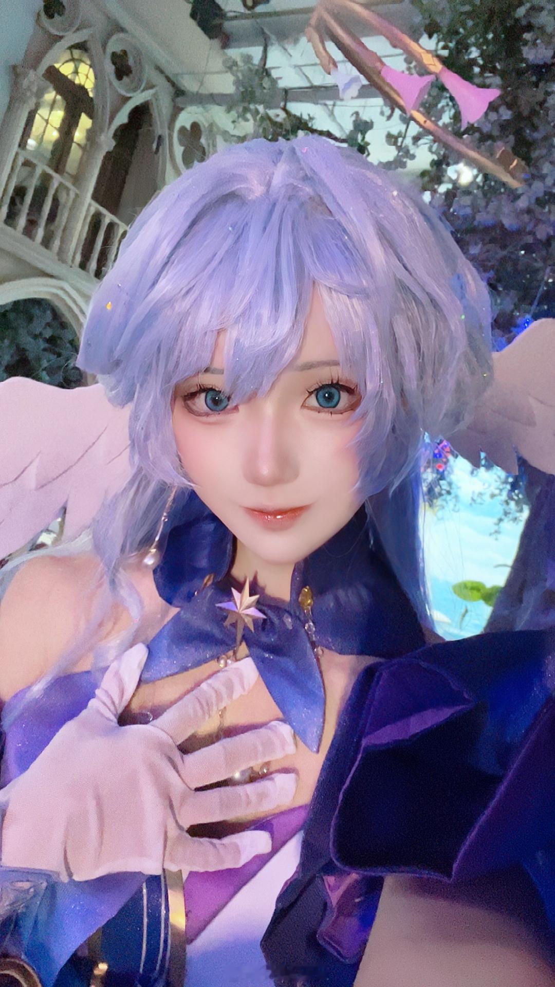 #崩坏星穹铁道[超话]##星穹铁道知更鸟##cosplay#  哎哟我修的这个毛