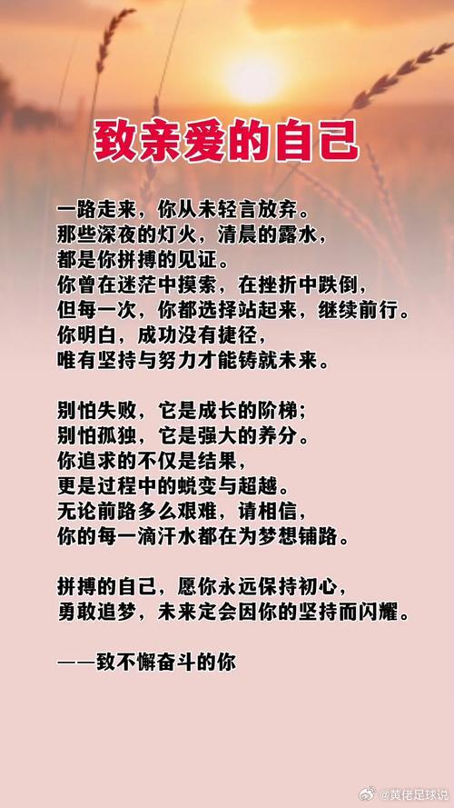 生活手记每一次咬牙坚持，都是为未来的自己积蓄光芒。 