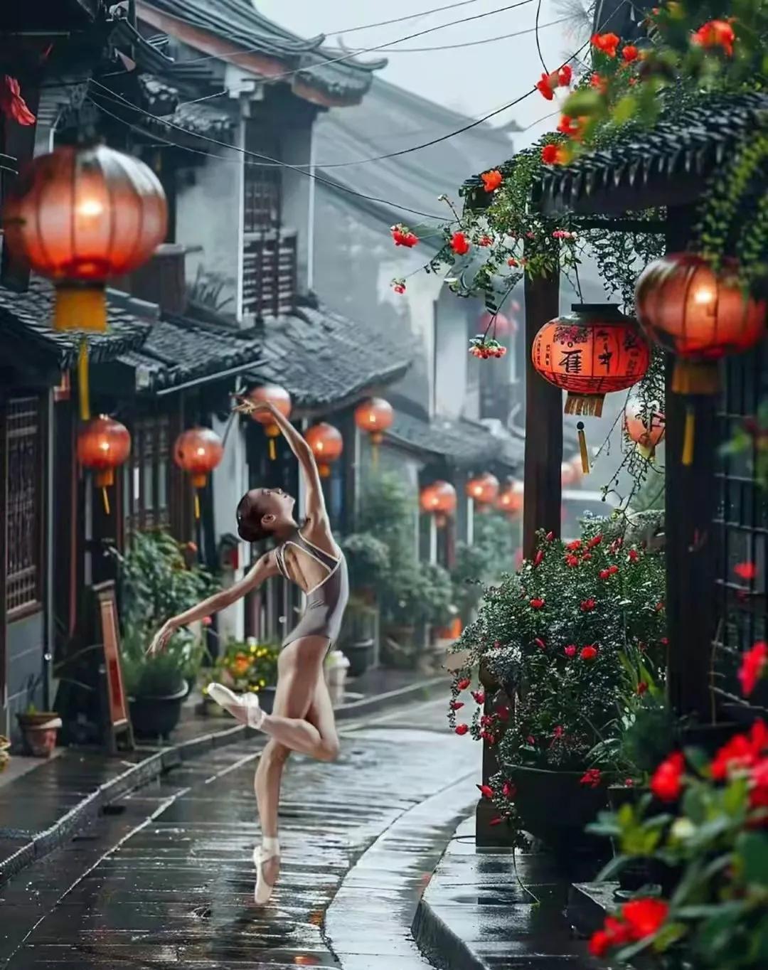 『美图』红妆素裹舞翩翩，夜色中独步翩跹。太美了[笑哭][来看我]#新菊倩影# #