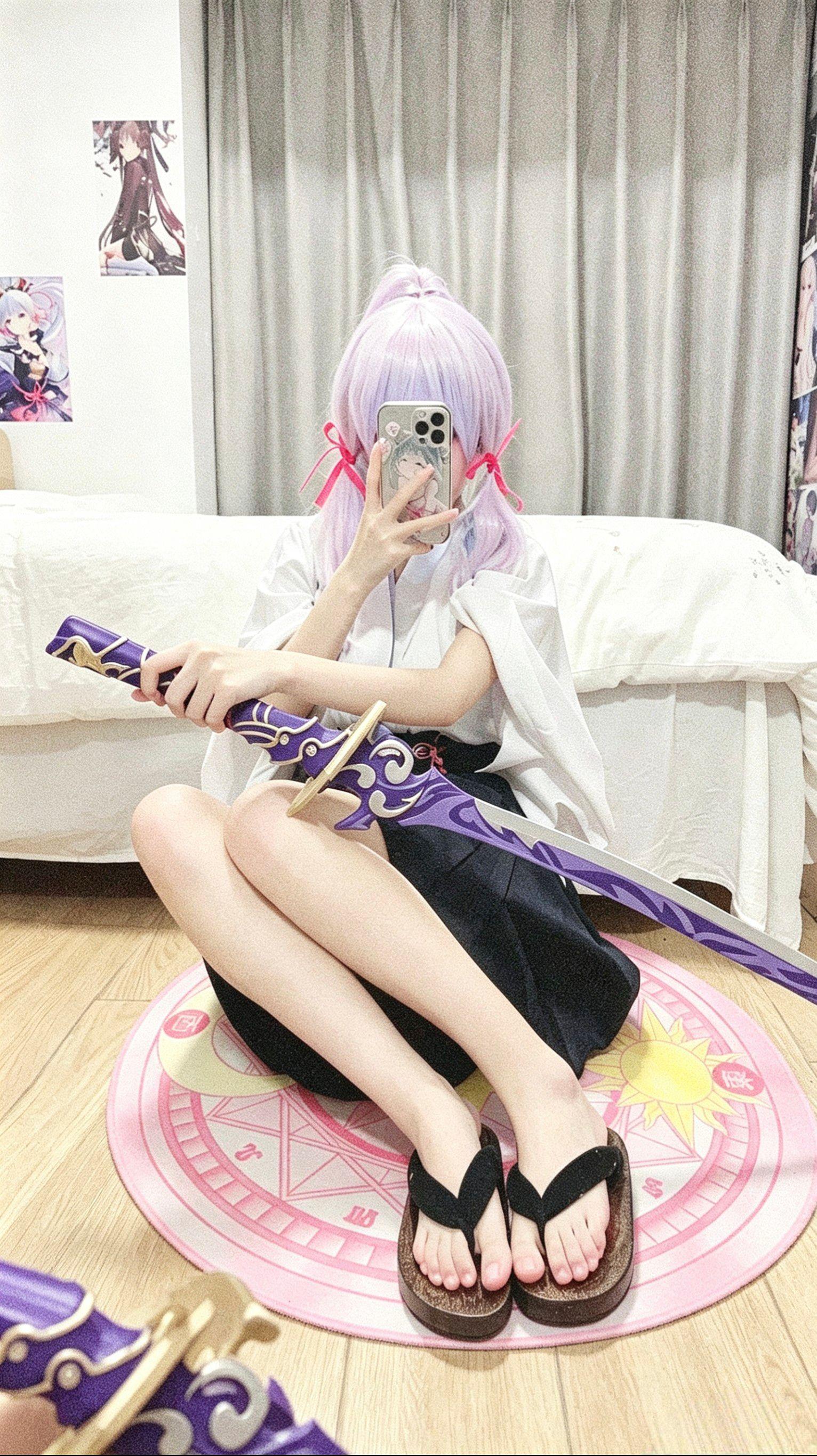 原神。神里绫华cos