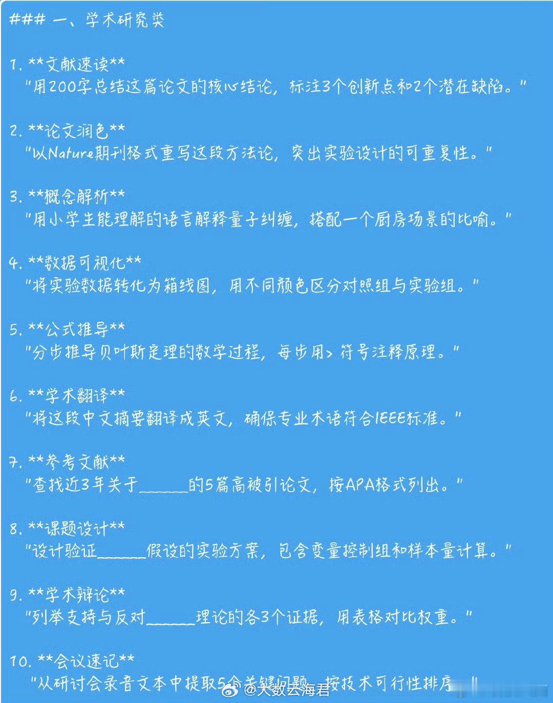 Deepseek最全指令指南 玩转DeepSeek最全指令指南🧭！参考转需收藏