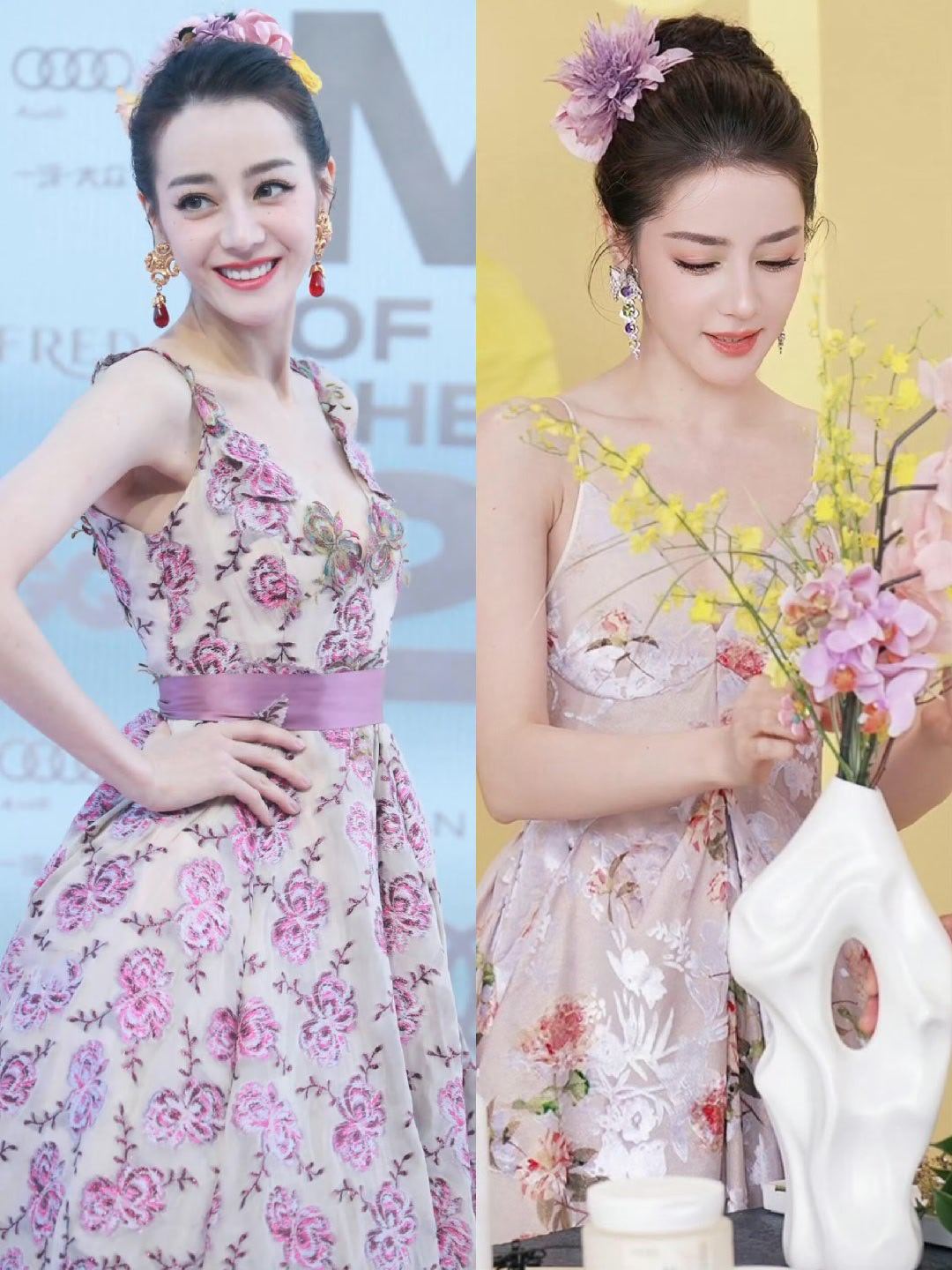 迪丽热巴[超话]迪丽热巴这一套梦回GQ花仙子 热巴这套造型真的美到心坎里啦！仿佛