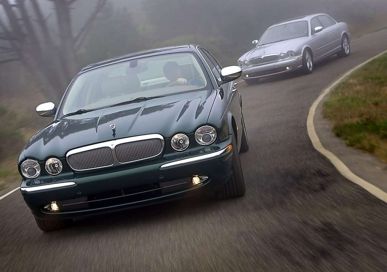 捷豹xj   2005 捷豹XJ Super V8，X350全铝车身世代XJ，2