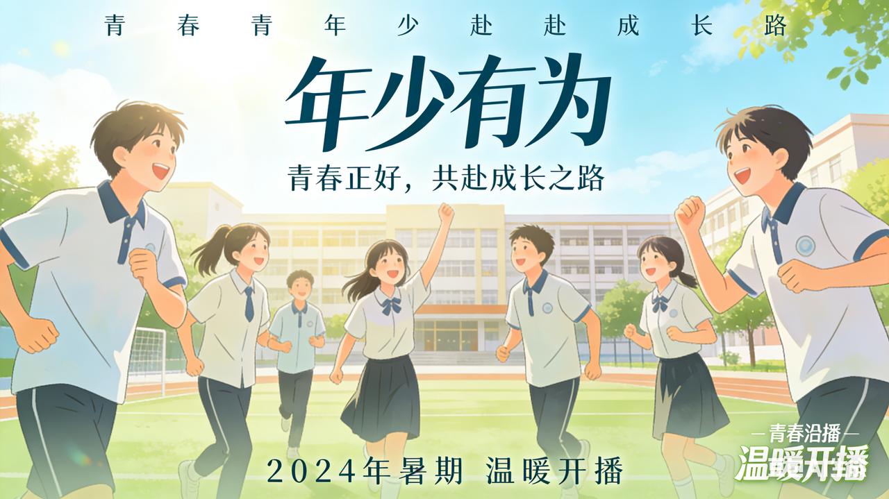 奔赴青春，治愈开播
 
又一部治愈新剧和大家见面。
镜头对准几个普通年轻人。他们