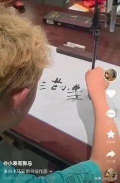 范小勤的字，为何突然爆火？

范小勤（小马云）字迹突然爆火的完整原因
 
范小勤