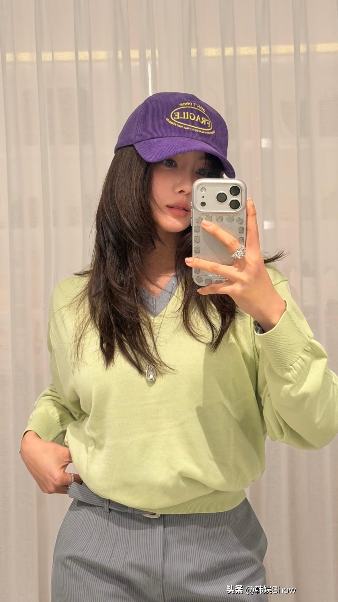 朴孝敏最新动态更新了，一眼沦陷，美美哒！美美的自拍，记录美好生活精彩瞬间，很幸福