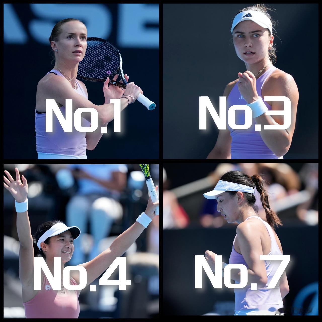 【WTA奥克兰站女单四强落位！王欣瑜对阵一伊埃拉今天中午12:30开打！】

W