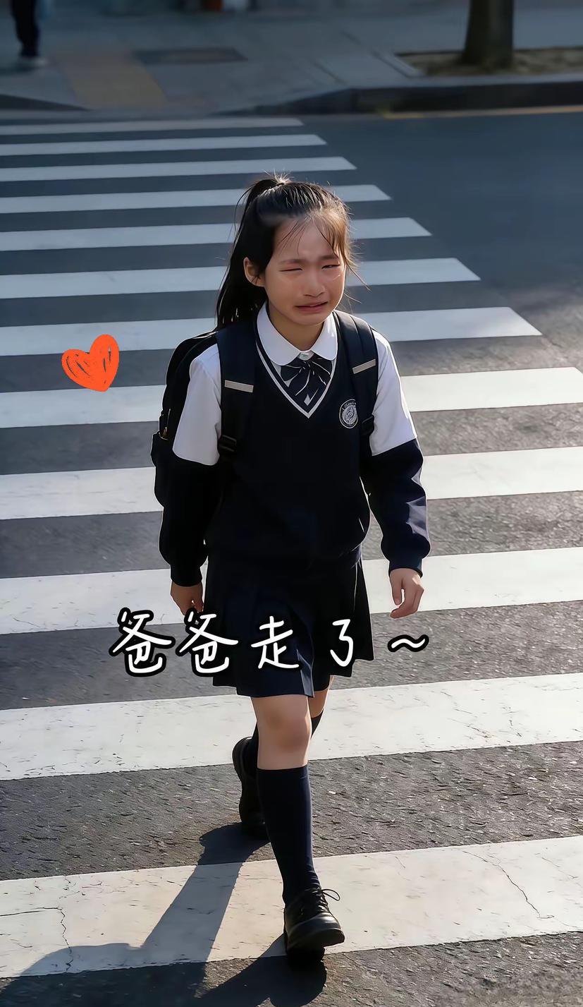 失去爸爸的孩子，连课堂都装不下她的思念，看着太让人心疼了。

课听不进去，眼前全