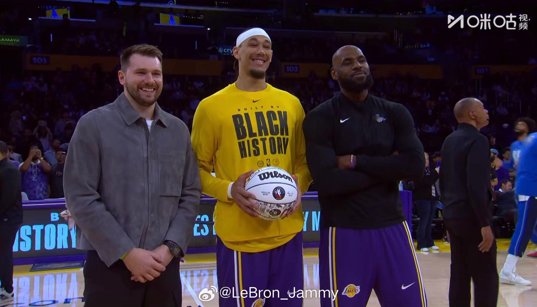 三位全明星成员 湖人