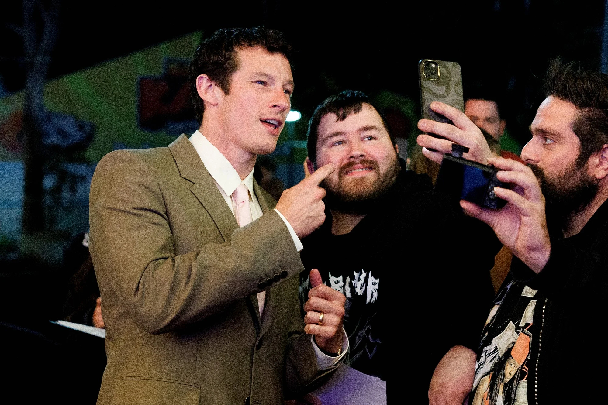 Callum Turner 11日悉尼 电影One Night Only首映 