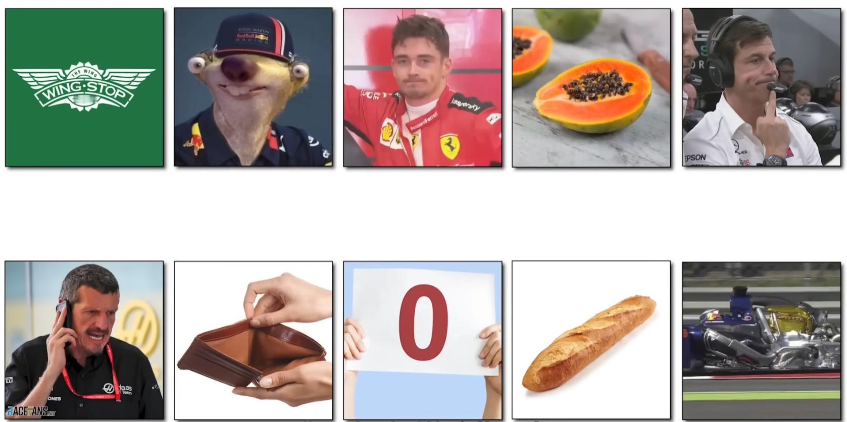一张图诠释当代F1现状 