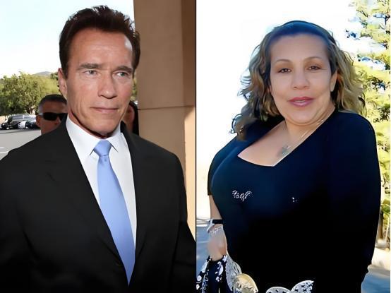 1996年的一天，施瓦辛格在家中休息无事，恰巧看到35岁的200斤女佣正打扫卫生