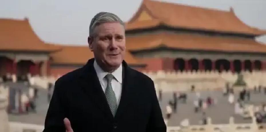 今天下午，BBC报道了斯塔默在北京的公开表态：在一轮会谈结束后，他用“良好、牢固