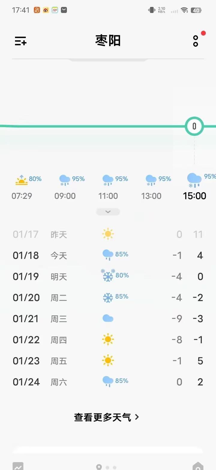 中雪，大雪，暴雪， “湖北雨雪图要下黑了”