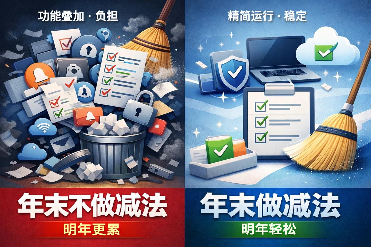 每到 12 月中下旬，科技圈都会出现一个被忽视的高频动作：系统集中更新 + 年终