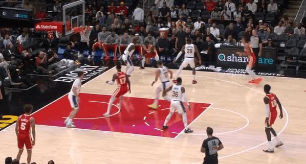 老鹰观察：古耶21+7+7生涯之夜老鹰是在开赛前被我认为深度最差的球队之一，所以