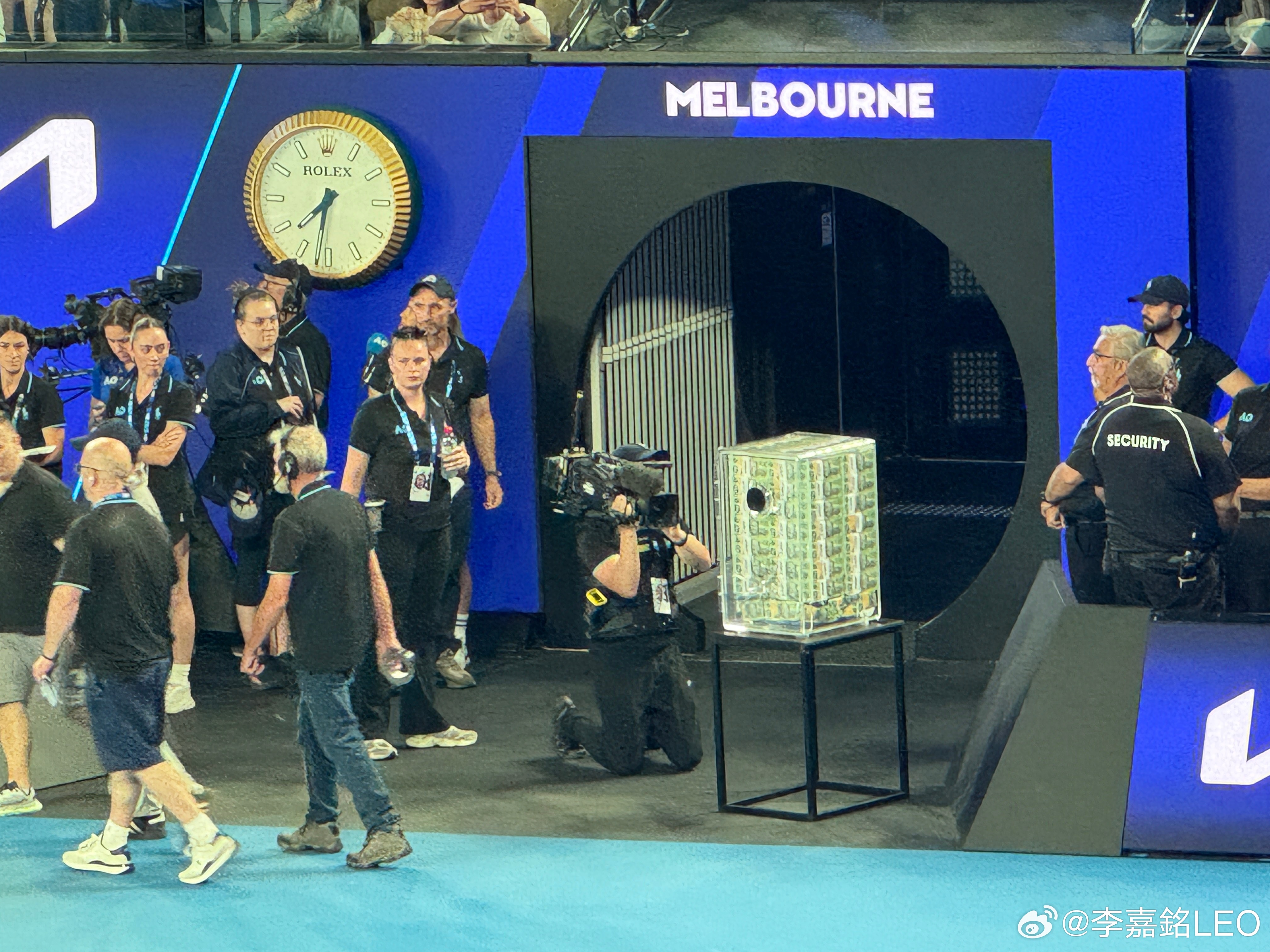 澳网2026 1 POINT SLAM现场真的有一百万澳元现金哦！最佳表现的业余