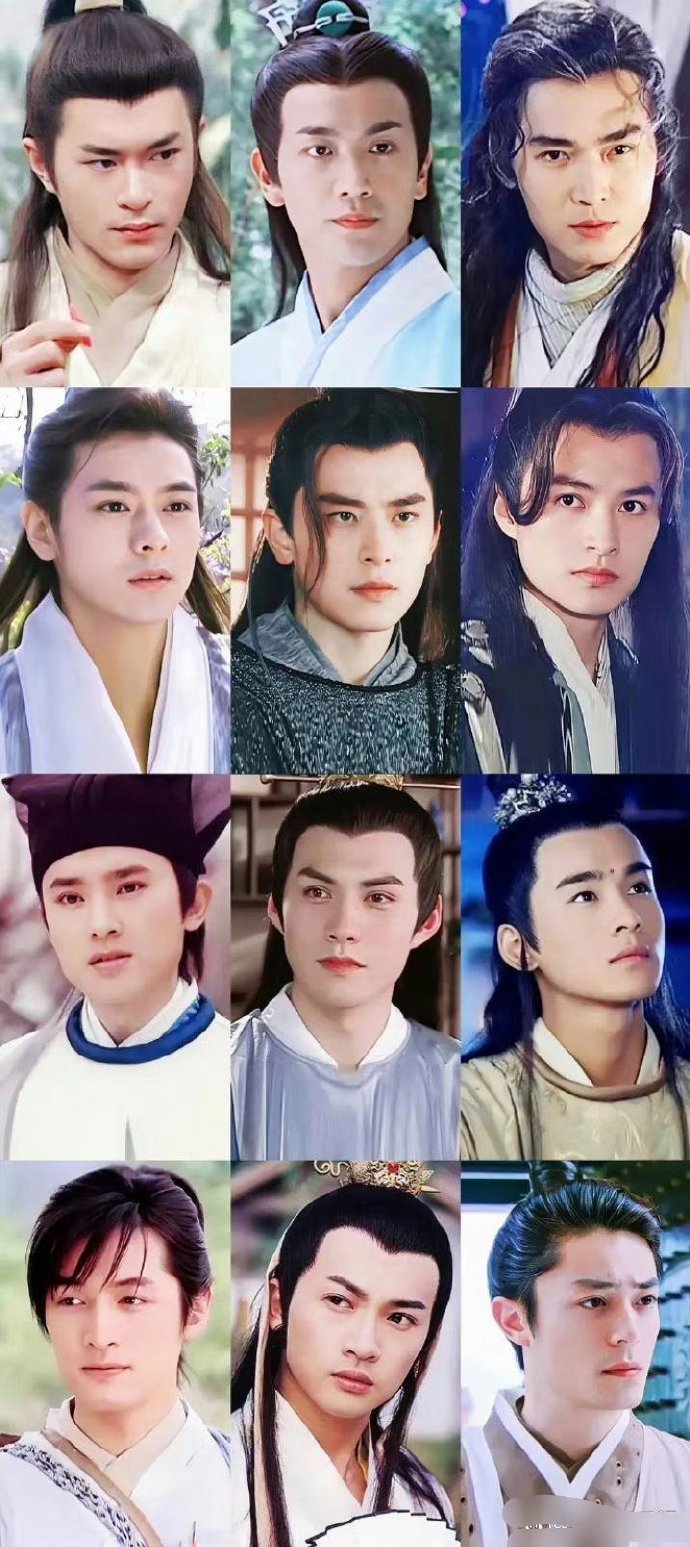 以前的古装美男VS现在的古装男 ​​​